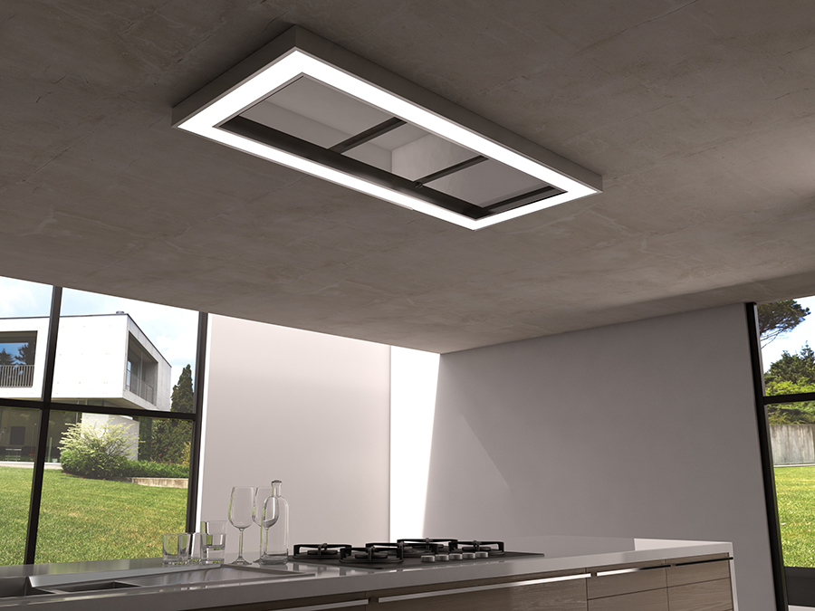 CEILING VETRO stropný odsávač pár CEILING VETRO stropný odsávač pár